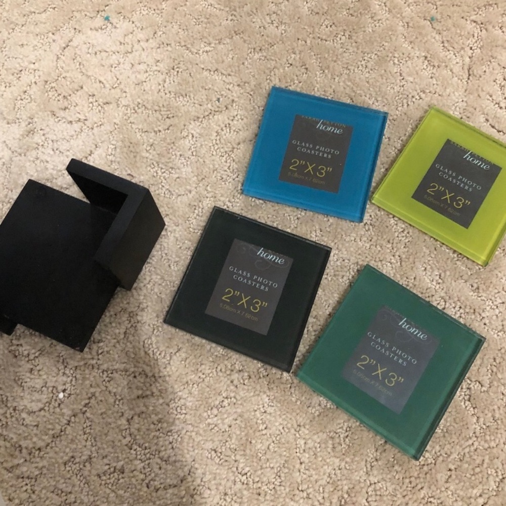 Glass Photo Coasters. - Picture 4 of 5